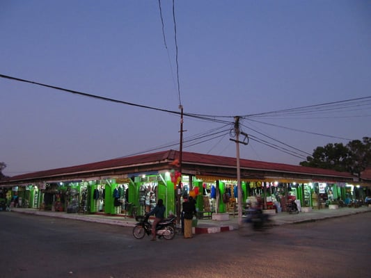 Der Zentralmarkt Mingalar.