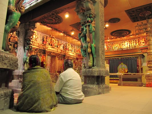 Im Sri Veeramakaliamman Temple. (Little India)