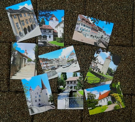 Postkarten von Sursee (fotografiert von Norbert Estermann)