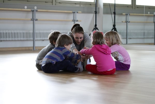 Kindertanz mit Cécile