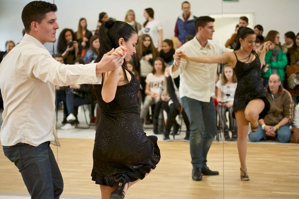 Emma und Jose unsere Salsa Lehrer