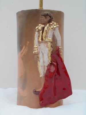 lampe toréro                 ( autre face )                                                                         