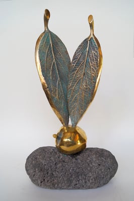 Adam and Eve (2/12) - 2018 - Sculpture - Bronze - 37x21x11cm