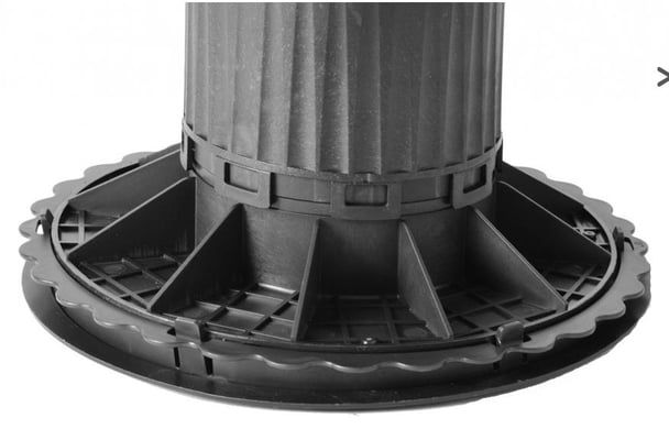 Stellfuss mit Gefälleausgleichsscheibe 1 - 7 %