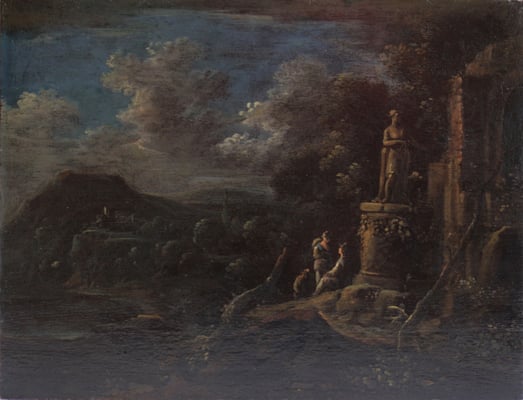 Dresdner Schule, Ruinenlandschaft