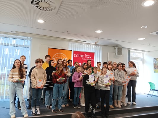 Sieger Vorlesewettbewerb in Essen