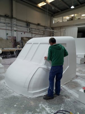 cabina de helicoptero