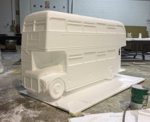 Doubledcker Bus londinense, 1 metro alto