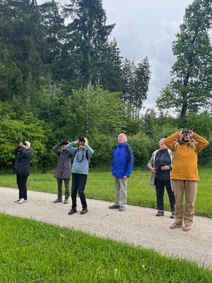 begeisterte Teilnehmer, Ursula Wiegand