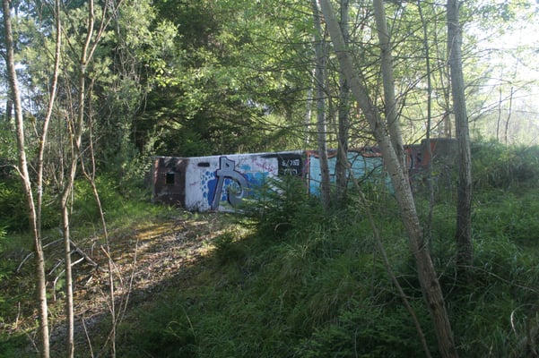 Spuren der militärischen Nutzung