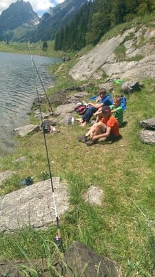 fleissige Jungfischer