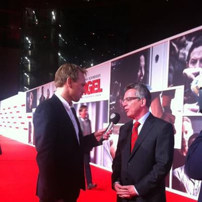 Steven Gätjen, Moderation, Schutzengel Premiere, source: maz&movie GmbH