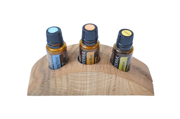 Eschenholz Aufsteller für 3 Fl. dõTERRA oil Nr.2