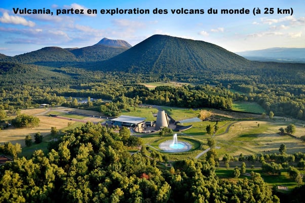 Vulcania, partez en exploration des volcans du monde (à 25 km)