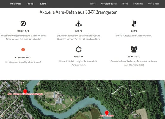 Aareschwimmen und Aare Mittelland Infos