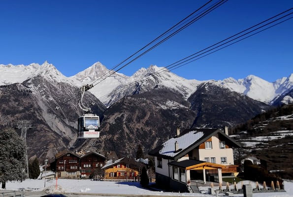 Ferienwohnung Wallis mit ÖV