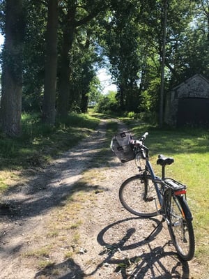 Balade en vélos ,autour des gîtes