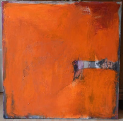 Lebensweise Acryl auf Leinwand, 100 x 100