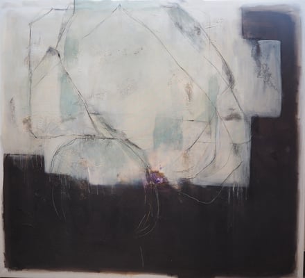 Verneigung Acryl auf Leinwand, 180 x 200