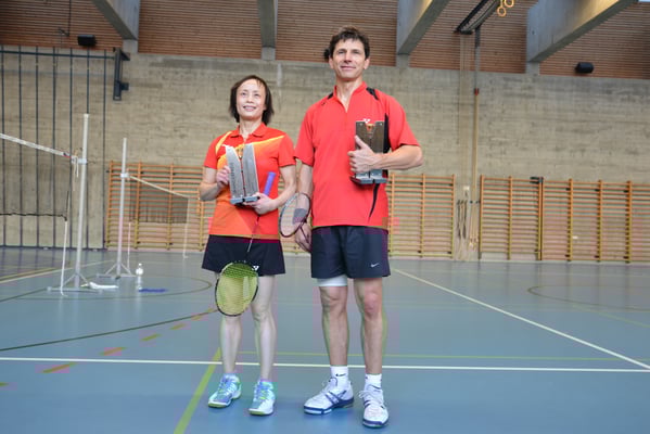 Yu und Bruno -Gewinner des Doppelturnieres