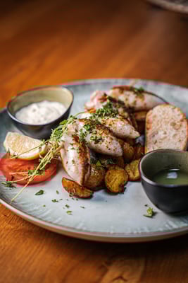 Gefüllte Calamari Gasthof Krall