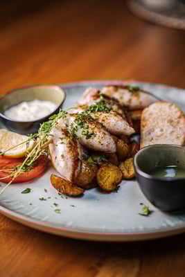 Gefüllte Calamari Gasthof Krall