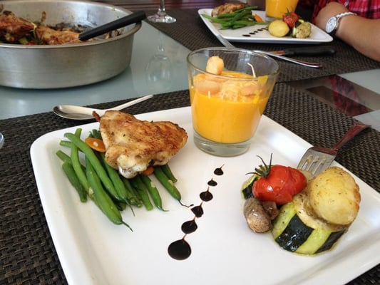 Poulet à la provençale