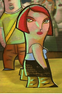 Paléo Festival, concours d'affiche, projet. Détail. ©2003