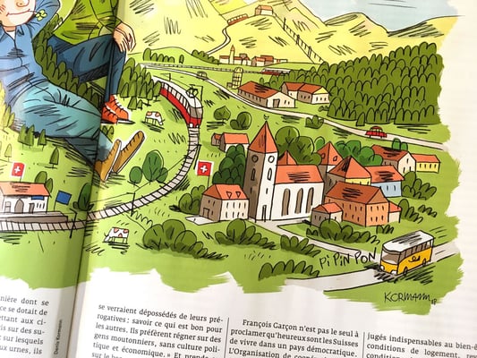 Générations - Kormann,  Le bonheur suisse, © 2018