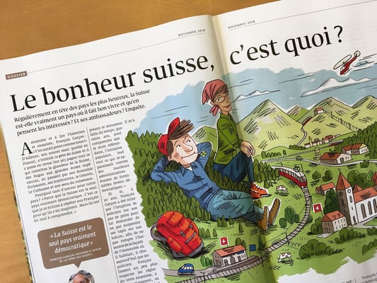 Générations - Kormann,  Le bonheur suisse, © 2018