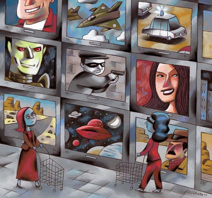 TV8. Le shopping des nouvelles séries. ©2007