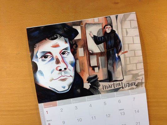 Calendrier EERV 2017.   © EERV-Kormann 2017