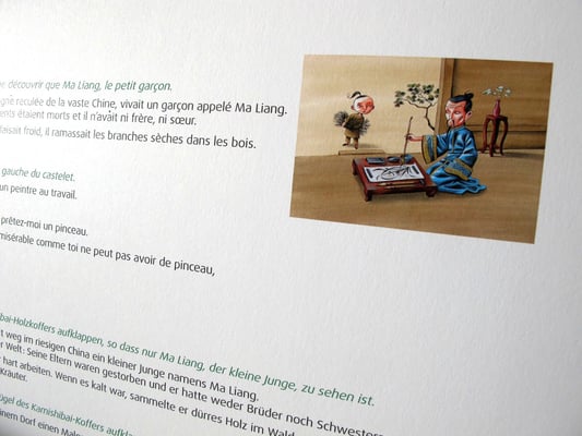 Le pinceau magique. © Editions Paloma - Kormann - Girardet  2013