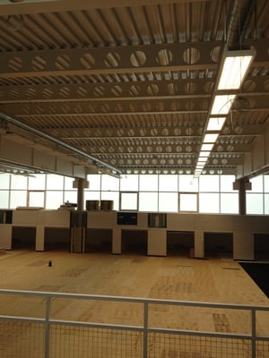 Glück-Auf-Halle Markt Peißenberg Ersatzneubau mit teilweisem Abriss und PV-Anlage