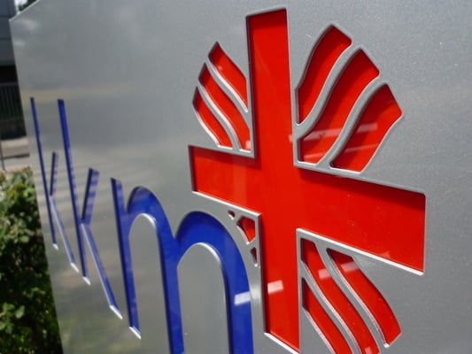 Katholisches Klinium Mainz, dekupiert / flach hinterlegt