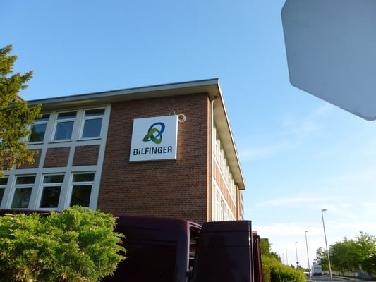 Bilfinger, Velbert | Einseitiger Leuchtkasten