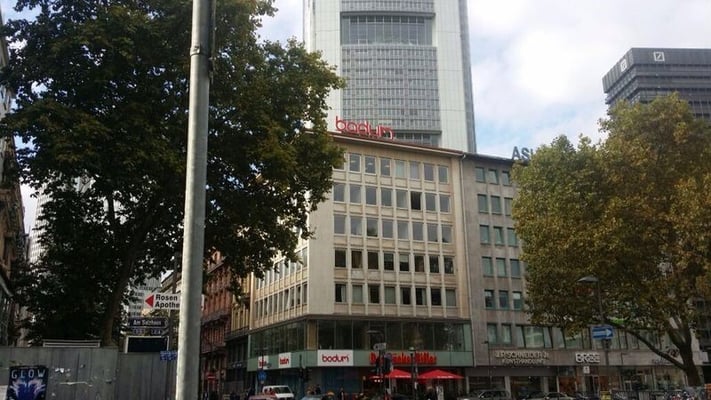 Bodum, Frankfurt | Einzelbuchstaben als Profil 5 Buchstaben mit Stahlkonstruktion