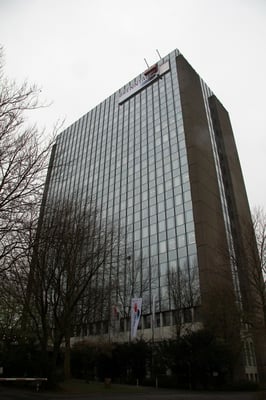 Brenntag AG, Mülheim | Einbau eines neuen PVC Backlit Spanntuchs und neuer LED-Ausleuchtung