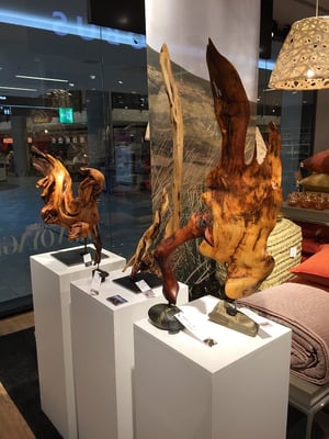 Impressionen - The Voyage von Globus Warenhaus im Einkauszentrum Glatt, Kunstausstellung von Markus Bhend