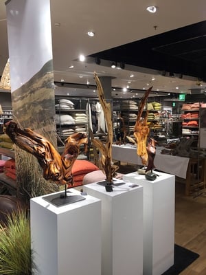 Impressionen - The Voyage von Globus Warenhaus im Einkauszentrum Glatt, Kunstausstellung von Markus Bhend