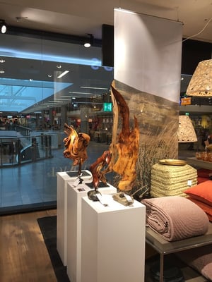 Impressionen - The Voyage von Globus Warenhaus im Einkauszentrum Glatt, Kunstausstellung von Markus Bhend