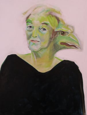 „Janoszeit“,  Acryl auf Leinwand - 105 x 74 cm