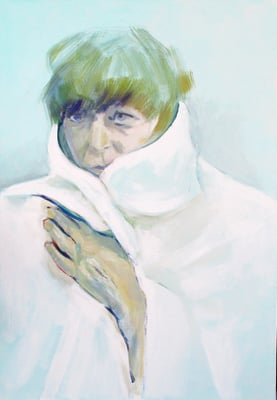 „Spa“, Acryl auf Leinwand - 105 x 74 cm