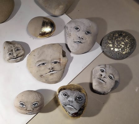 Steine haben ein Gesicht