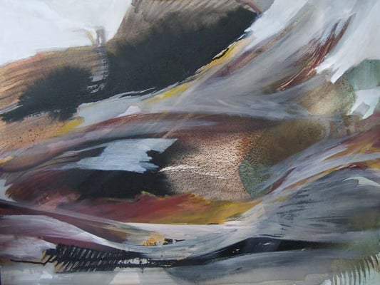 Verwandlung (80x60cm / Acryl auf Leinwand)                                          