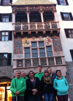 Vor dem Goldenen Dachl