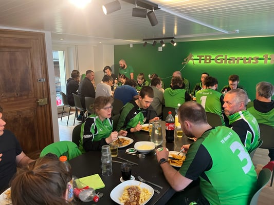 Full House im Grünen Drachen mit dem TC Heidiland