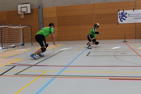 Jonas und Fritz in der Strafwurf-Abwehr