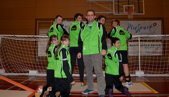 Das U20-Team mit unserem Sponsoren