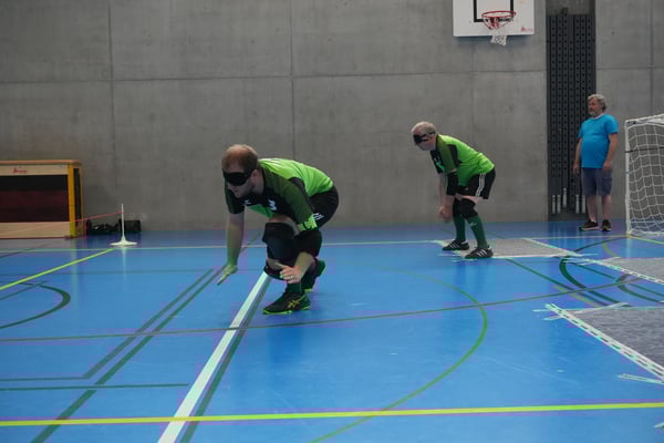 Fritz und Jonas bei der Penaltyabwehr